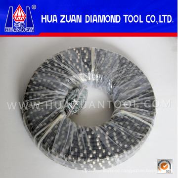 Diamond Rubber and Spring Wire Saw for Concrete Cuttting